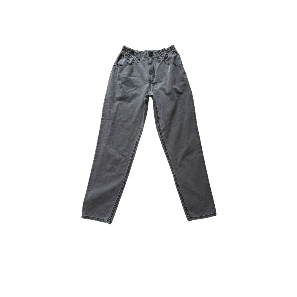Vintage Sergio Valente Gray Jeans Sz 9/10 | 80s 90s Y2K Boho Festival Denim